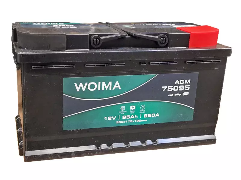 Woima käynnistysakku AGM 95Ah