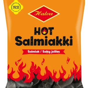 Halva Hot Salmiakki 160g