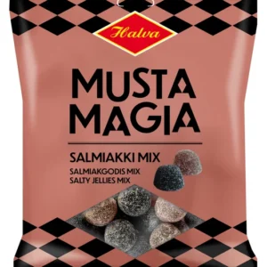 Halva Musta Magia Salmiakki 110g