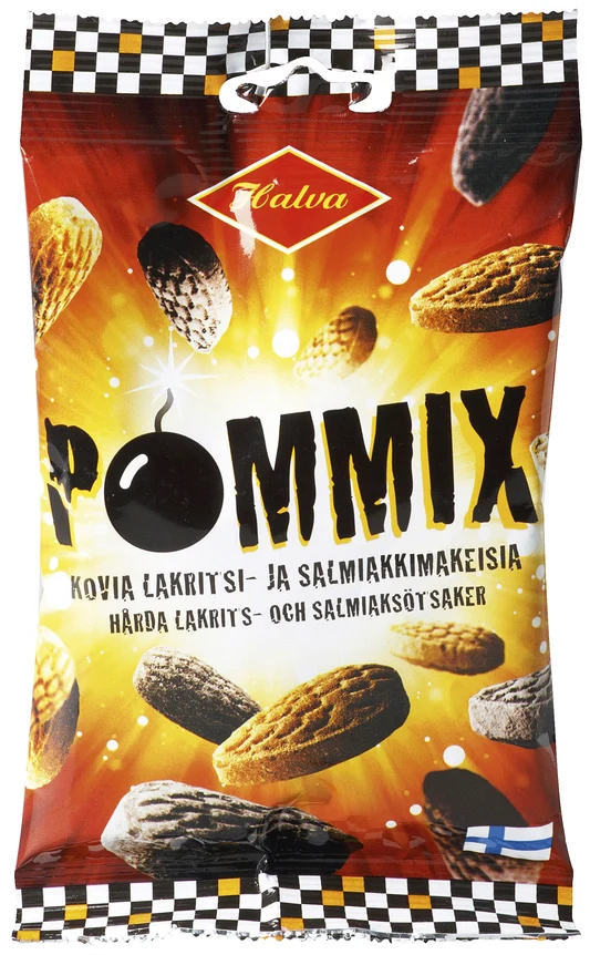 Halva Pommix salmiakki 100g