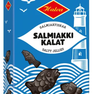 Halva Salmiakkikalat 230g