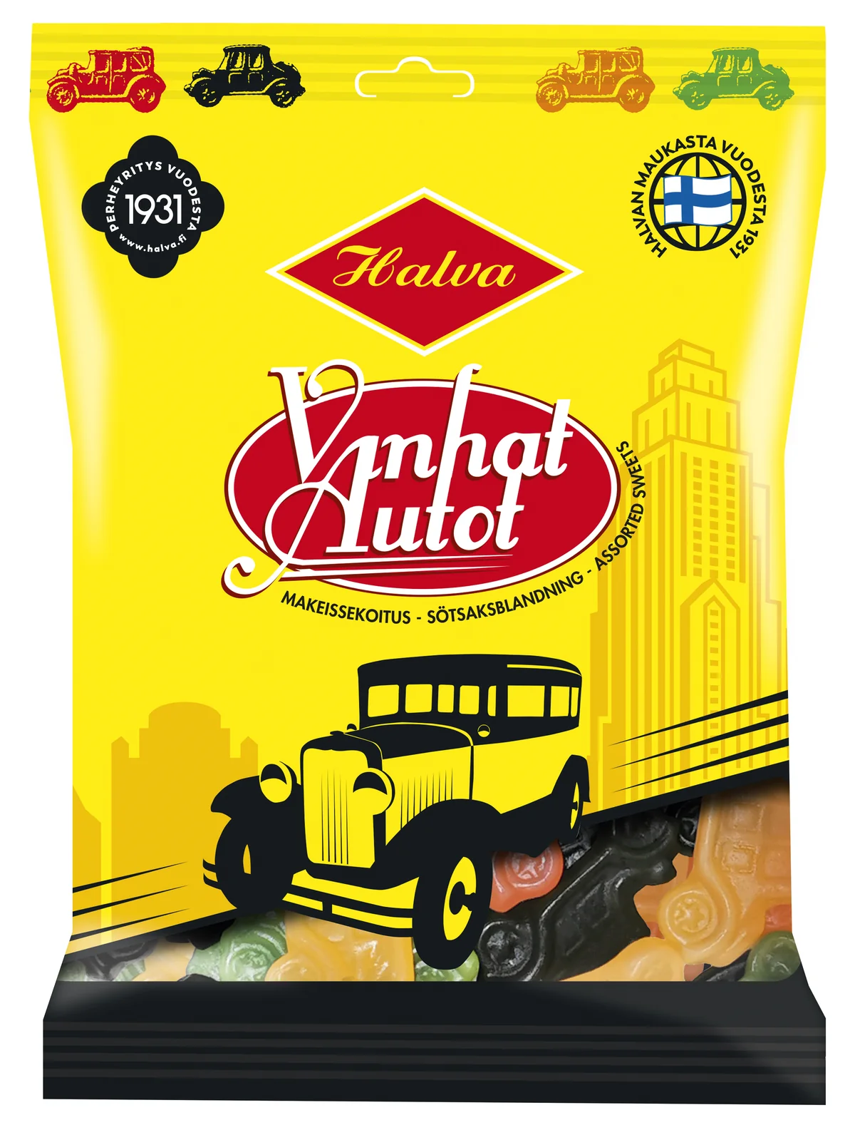 Halva Vanhat autot 160g