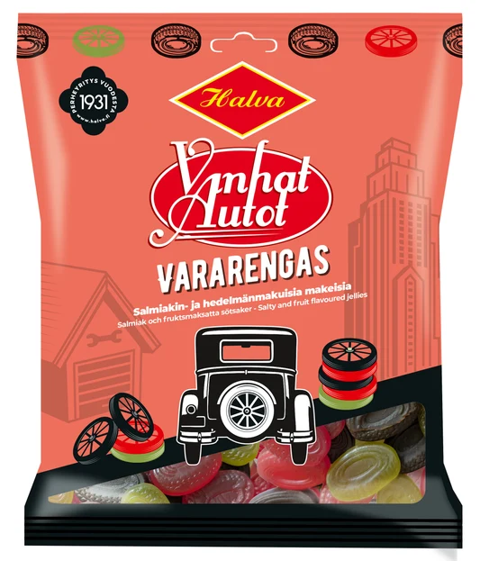 Halva Vanhat Autot vararengas 120g