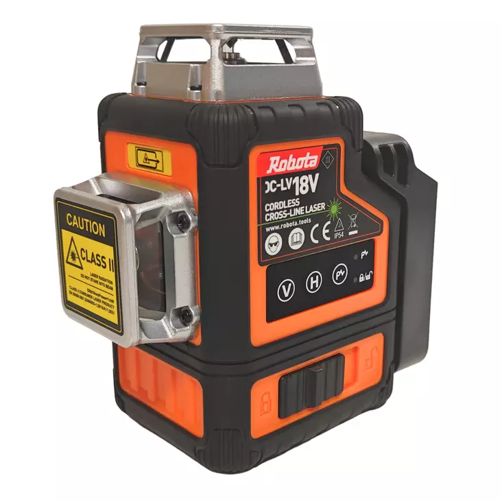 Robota Akkuristilaser vihreä DC-LV18V runko