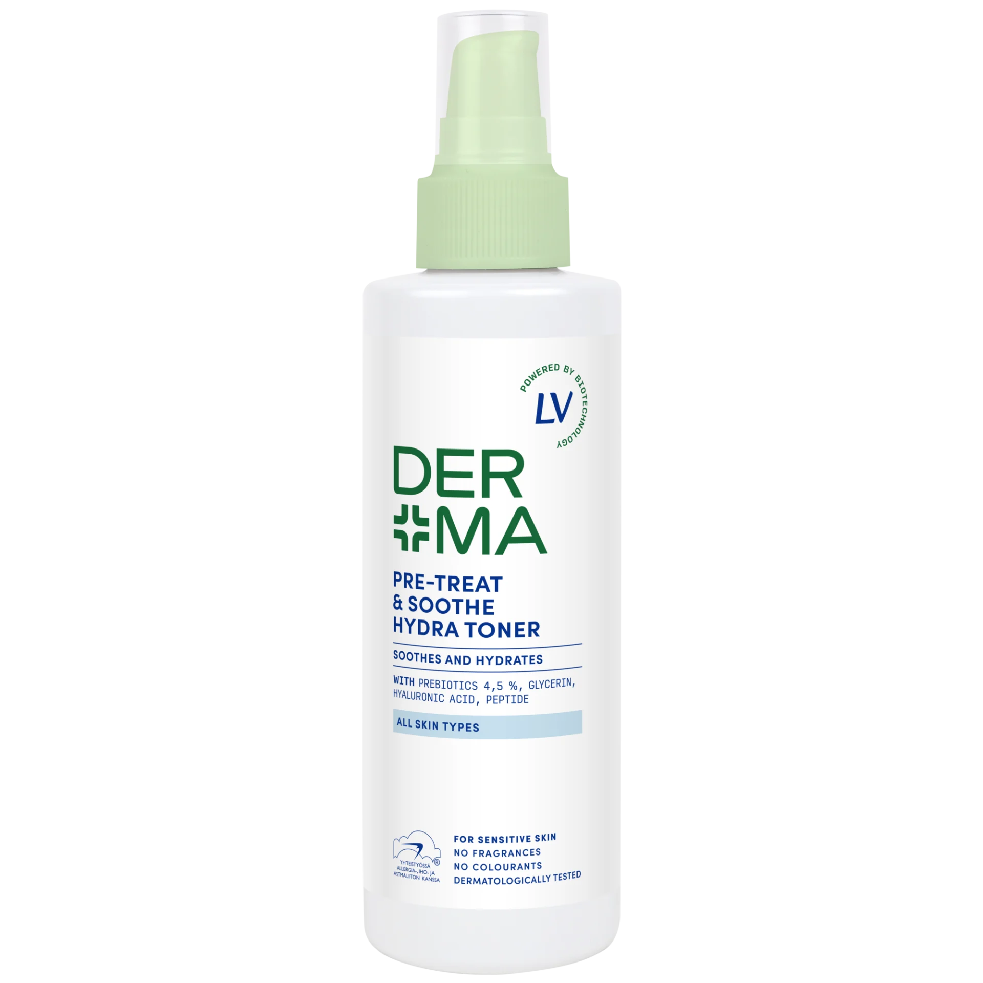 Derma LV Pre-Treat & Soothe Hydra Toner 200ml