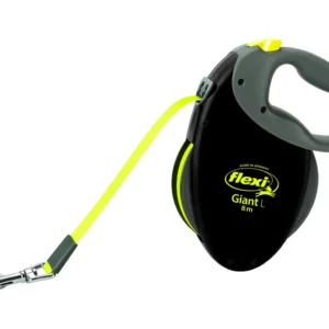 Flexi Giant musta-neon L 50kg nauha 8m