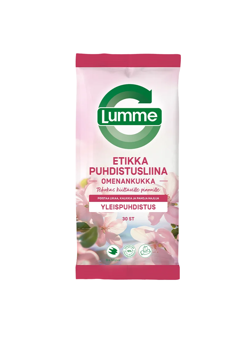 Lumme Etikkasiivousliina Omena 30kpl