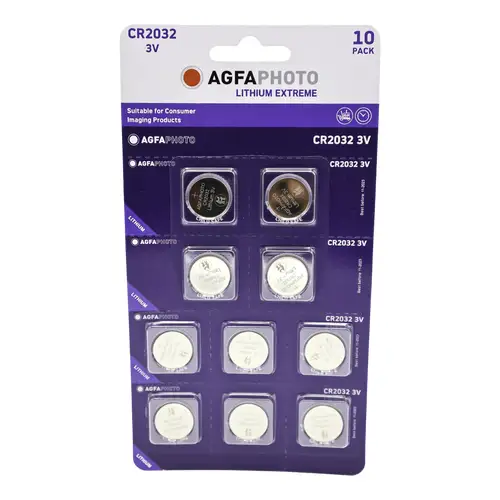 AgfaPhoto CR2032 3V 10-pack Lithium