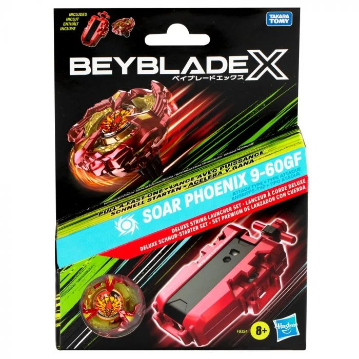 Beyblade X Deluxe Laukaisin ja hyrrä