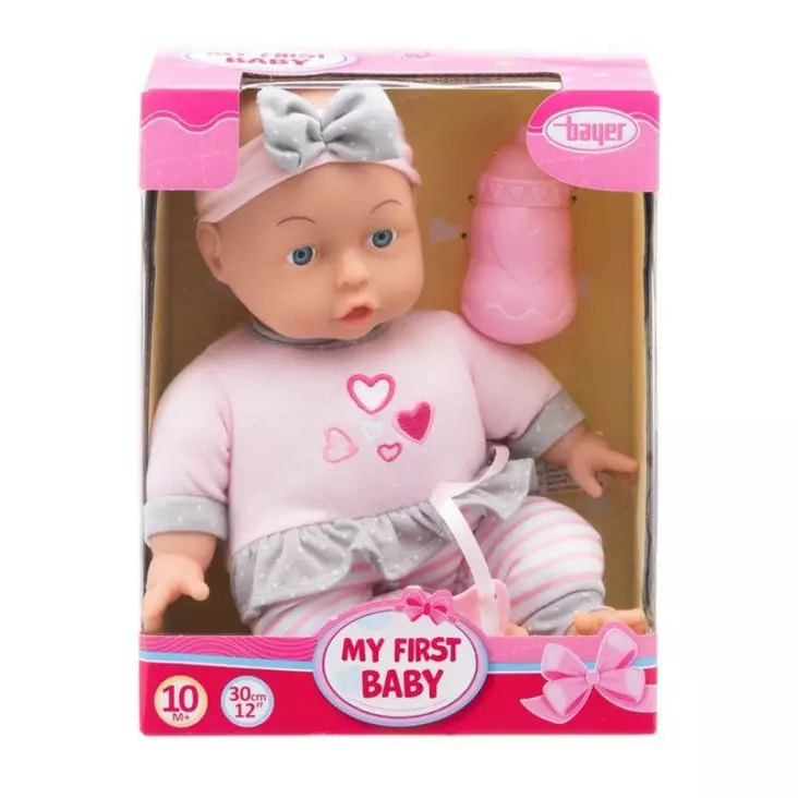 Vauvanukke 30 cm pehmyt vartalo