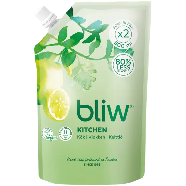 Bliw Keittiö Villitimjami & Lime täyttöpussi 600ml