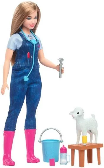 Barbie maatilan eläinlääkäri -muotinukke - Image 2