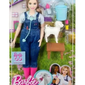 Barbie maatilan eläinlääkäri -muotinukke