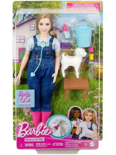 Barbie maatilan eläinlääkäri -muotinukke