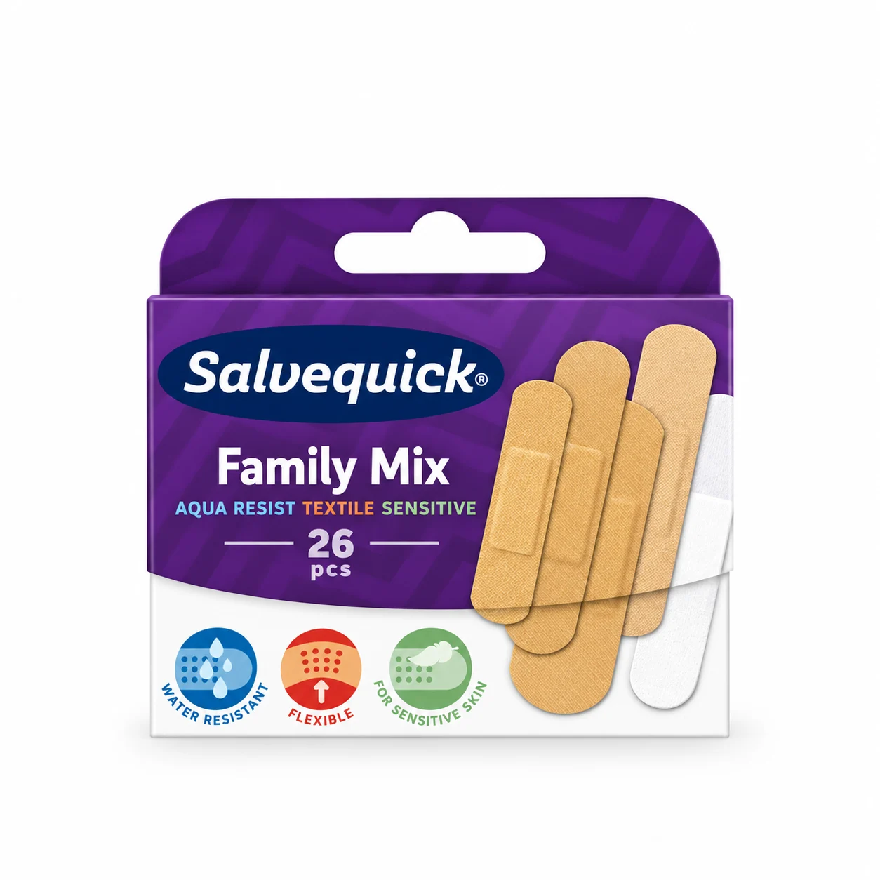 Salvequick Family Mix 26 kpl