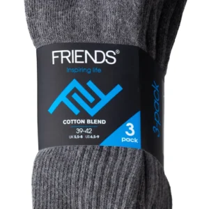 Friends Miesten sporttisukat 3-pack