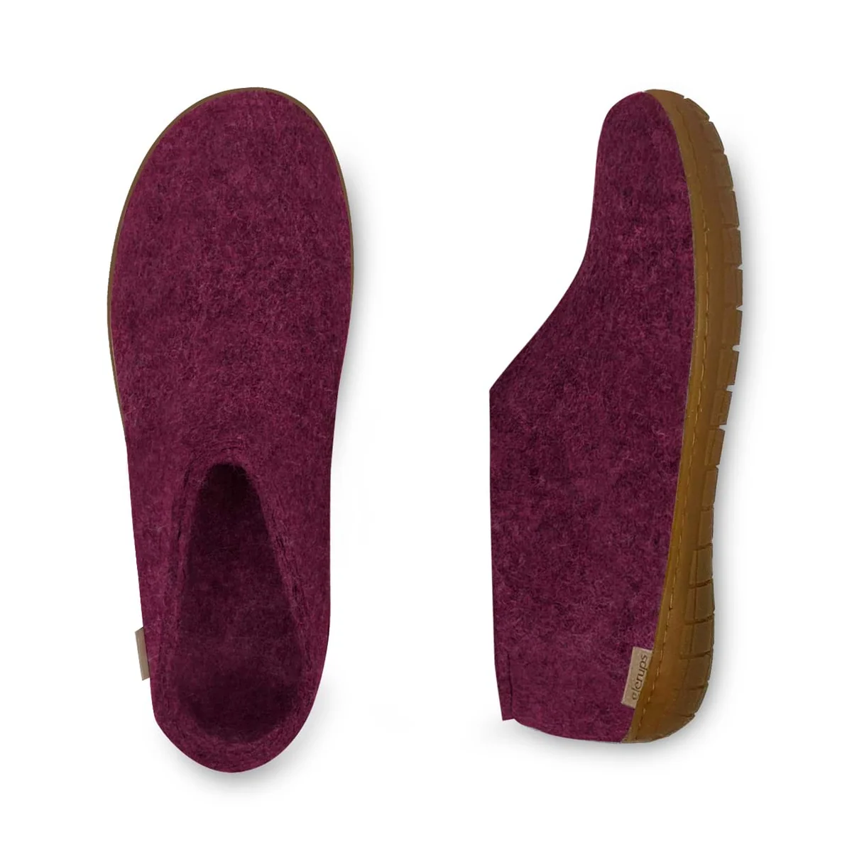 Glerups Shoe luonnonkumipohjalla, useita värejä