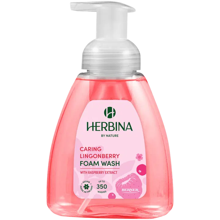 Herbina 300ml Vaahtosaippua Lingonberry