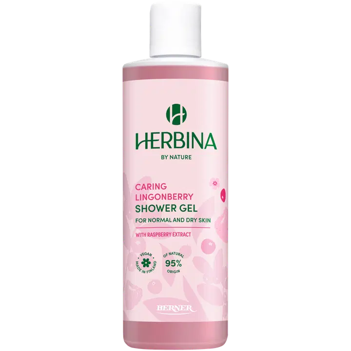 Herbina Suihkugeeli Lingonberry 250ml
