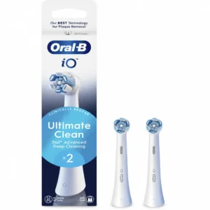 Oral-B iO Ultimate Clean White vaihtoharja 2-pack
