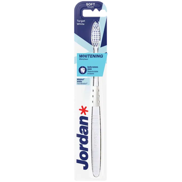 Jordan Target White soft valkaiseva hammasharja