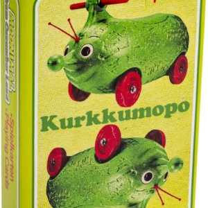 Tactic Kuueläin Kurkkumaasta Pelikortit