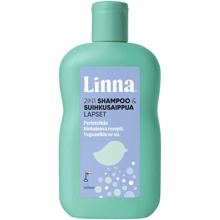 Linna 2in1 Lasten Shampoo & suihkusaippua 400ml