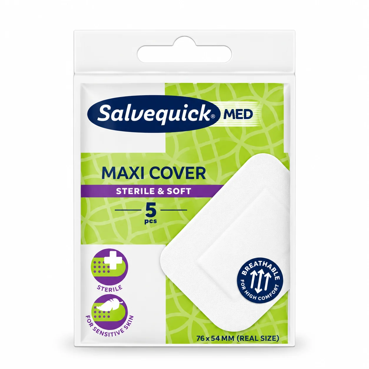 Salvequick MED Maxi Cover laastari 5 kpl