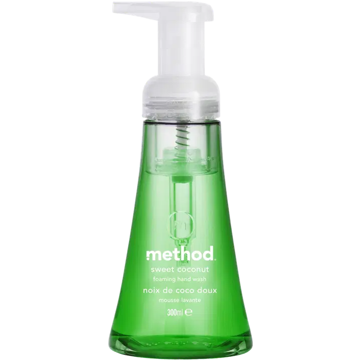 Method Vaahtoava nestesaippua Sweet Coconut 300ml