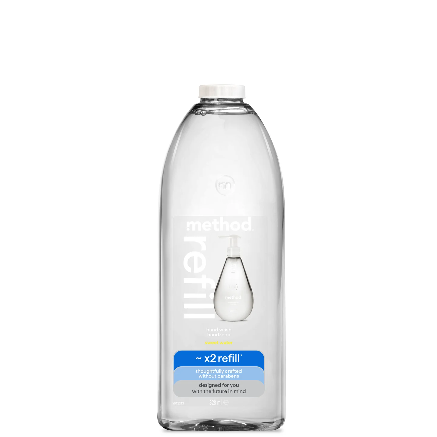 Method Nestesaippua Sweet water 828ml Täyttö