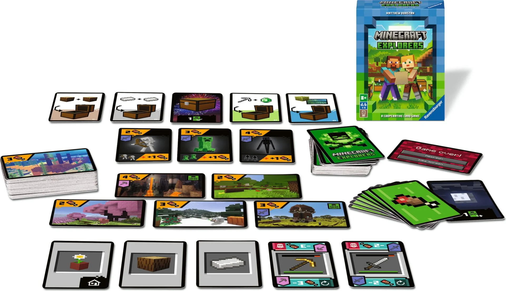 Ravensburger Minecraft Explorers korttipeli - Image 2