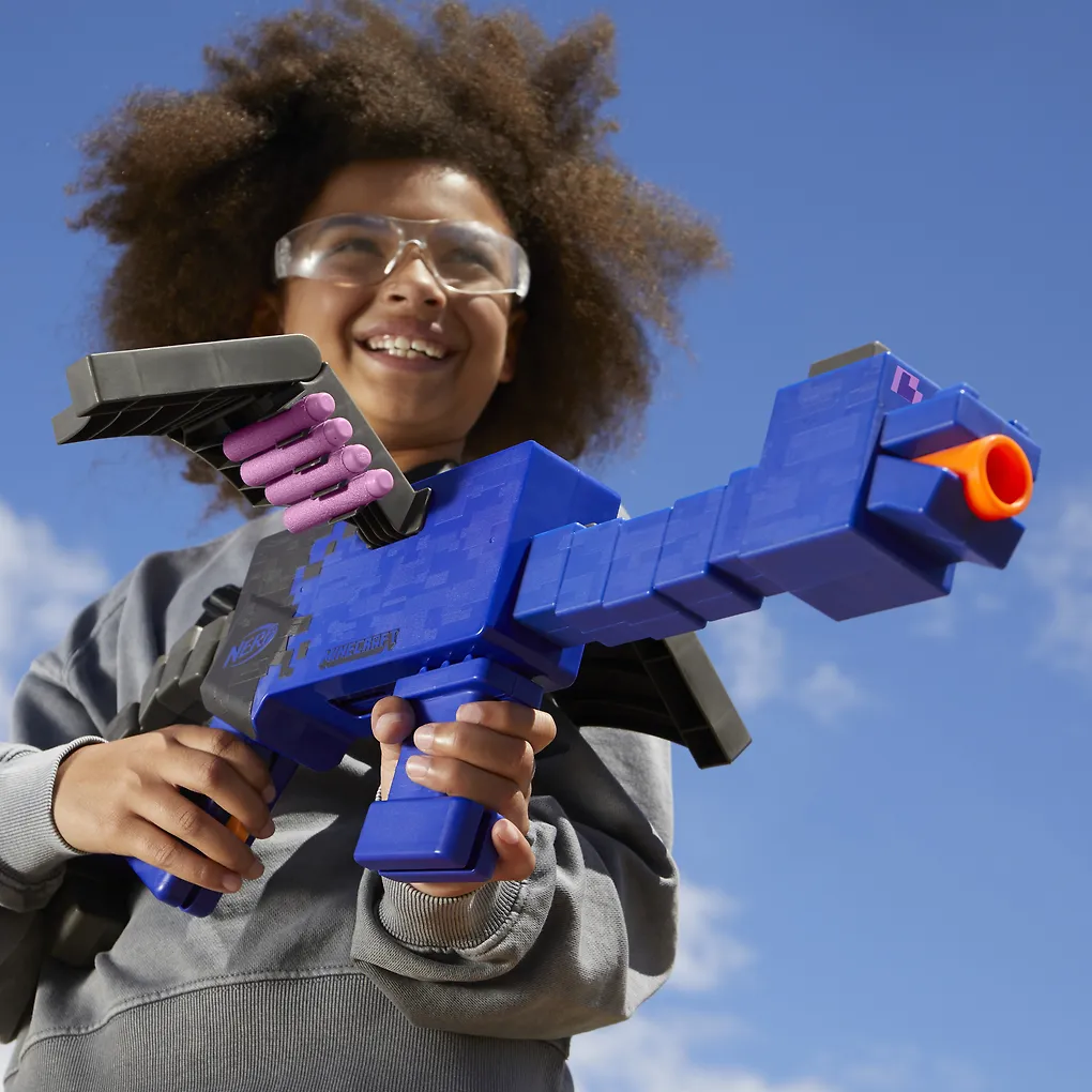 Nerf Minecraft Ender Dragon vaahtomuoviammusase - Image 2