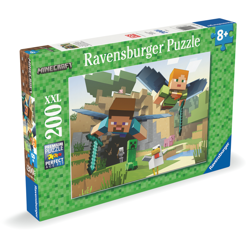 Ravensburger Minecraft avonturen 200p
