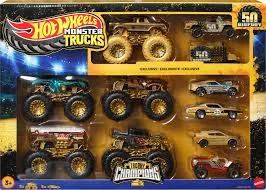 Hot Wheels MT Bigfoot Trophy Champions multipack