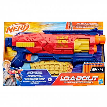 NERF Leikkipyssy Loadout Shadowspeed recon