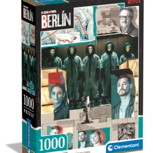 Clementoni La Casa de Papel: Berlin ™/© Netflix -palapeli 1000 p (39848)