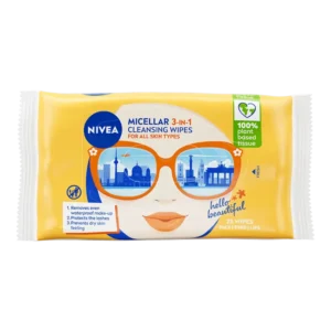 Nivea Micellar 3-in-1 puhdistusliinat 25kpl