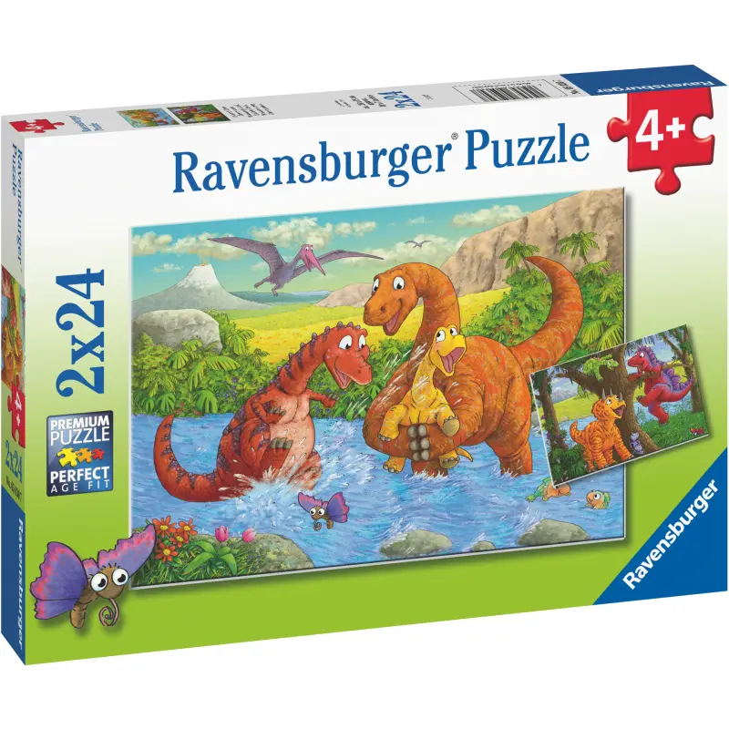 Ravensburger Dinosaurs At Play 2x24p