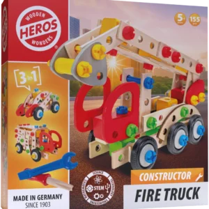 Heros rakennussarja Constructor Paloauto 155 osaa