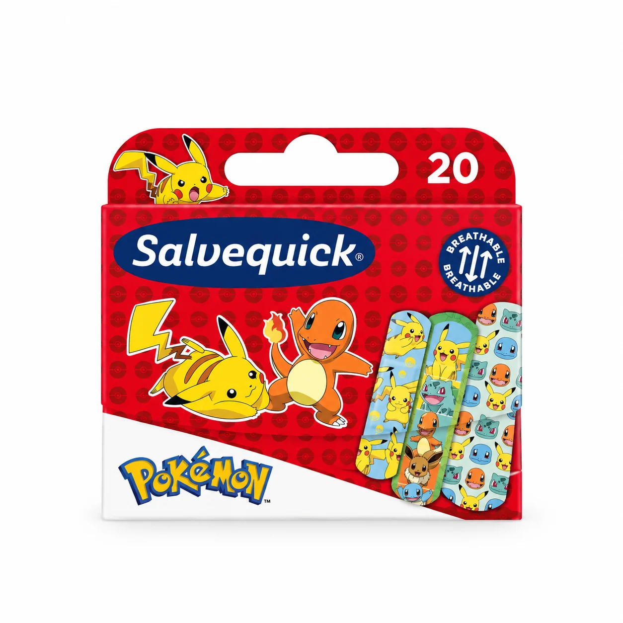 Salvequick Pokemon lastenlaastari 20 kpl