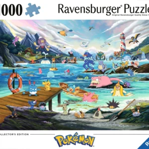 Ravensburger Pokemon Vaporeon and Temperate Marine 1000p