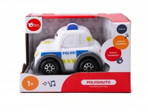 bo. Interaktiivinen poliisiauto, suomenkielinen