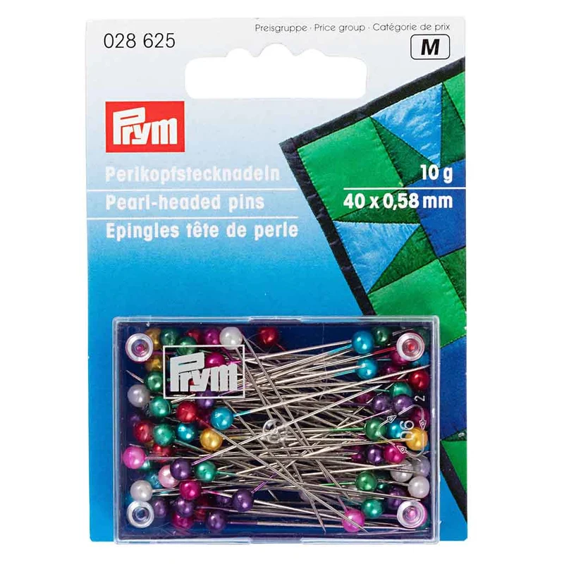 Prym Helmipäinen nuppineula 40mm 10g