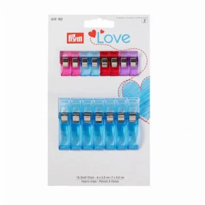 Prym Kangasklipsit 2,6cm+5,5cm 15kpl