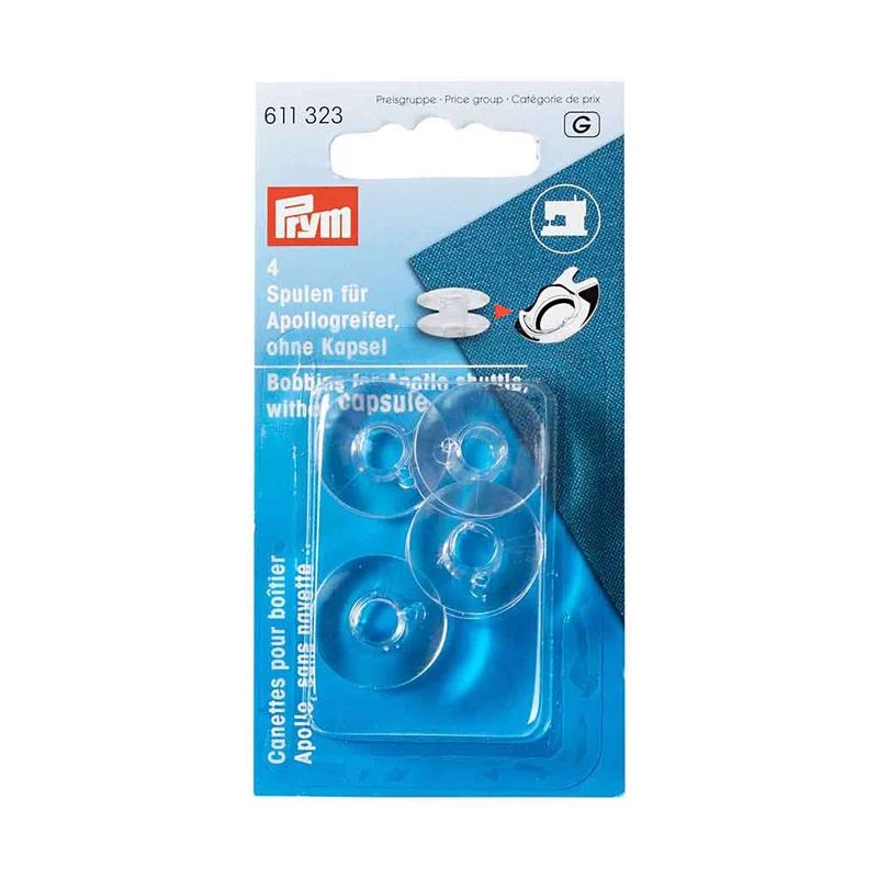 Prym Ompelukoneen Alapuola Apollo 4kpl