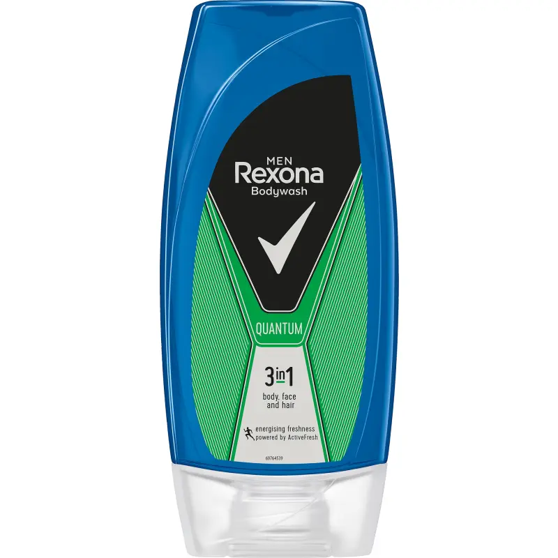 Rexona Men Quantum suihkusaippua 225 ml