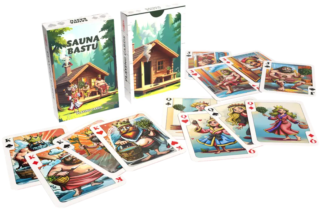Tactic pelikortit Sauna - Image 2