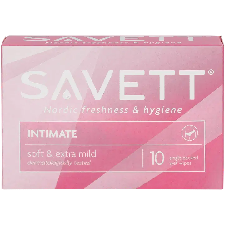 Savett Intim kosteuspyyhe 10kpl