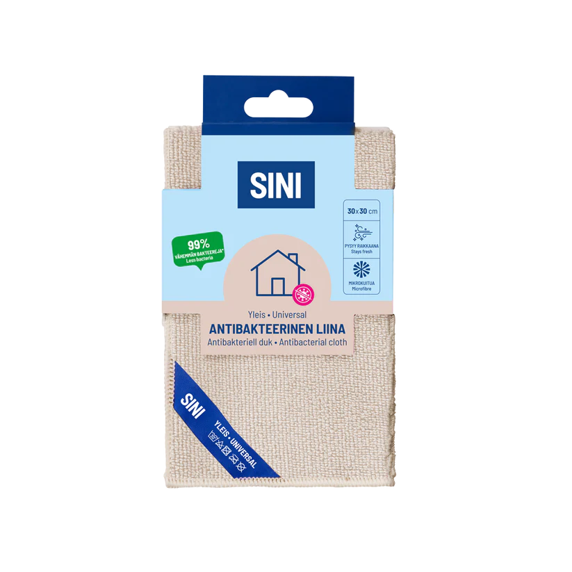 SINI Antibakteerinen Yleisliina 30x30cm