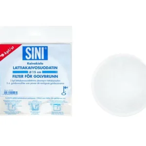 SINI Lattiakaivosuodatin 3 kpl Ø 15 cm